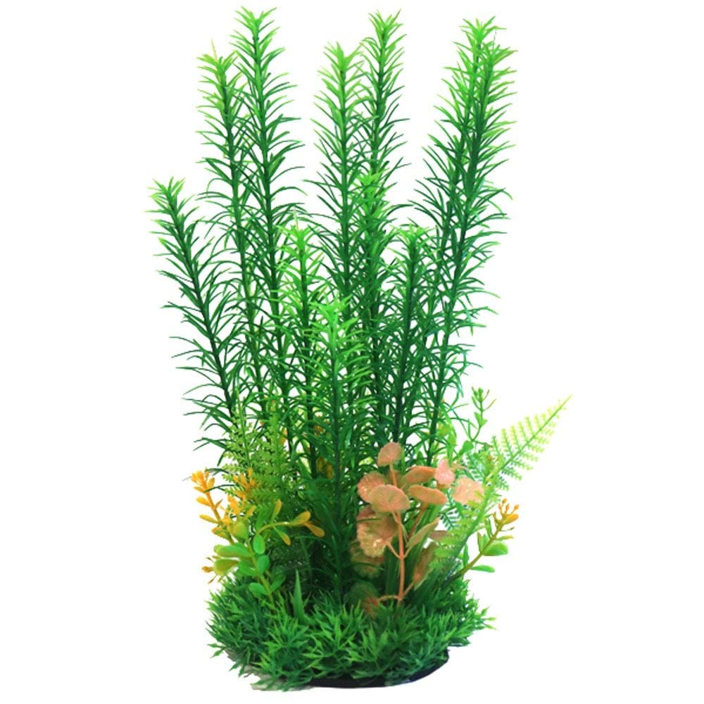 Betta Choice Green & Yellow Combi Plastic Plant 30cm