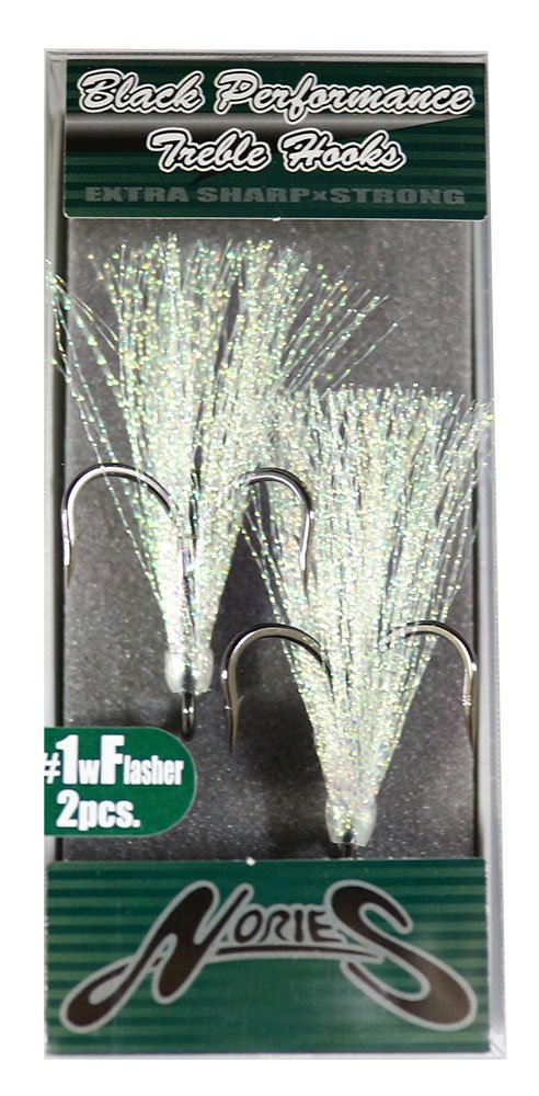Amazon.co.jp: nori-zu Black Performance Treble Hook # 1
