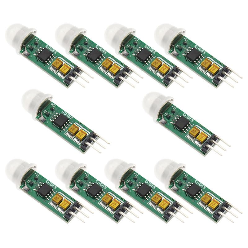 HC-SR505 Mini Infrared PIR Motion Sensor Infrared Detector SR505 Pack of 10