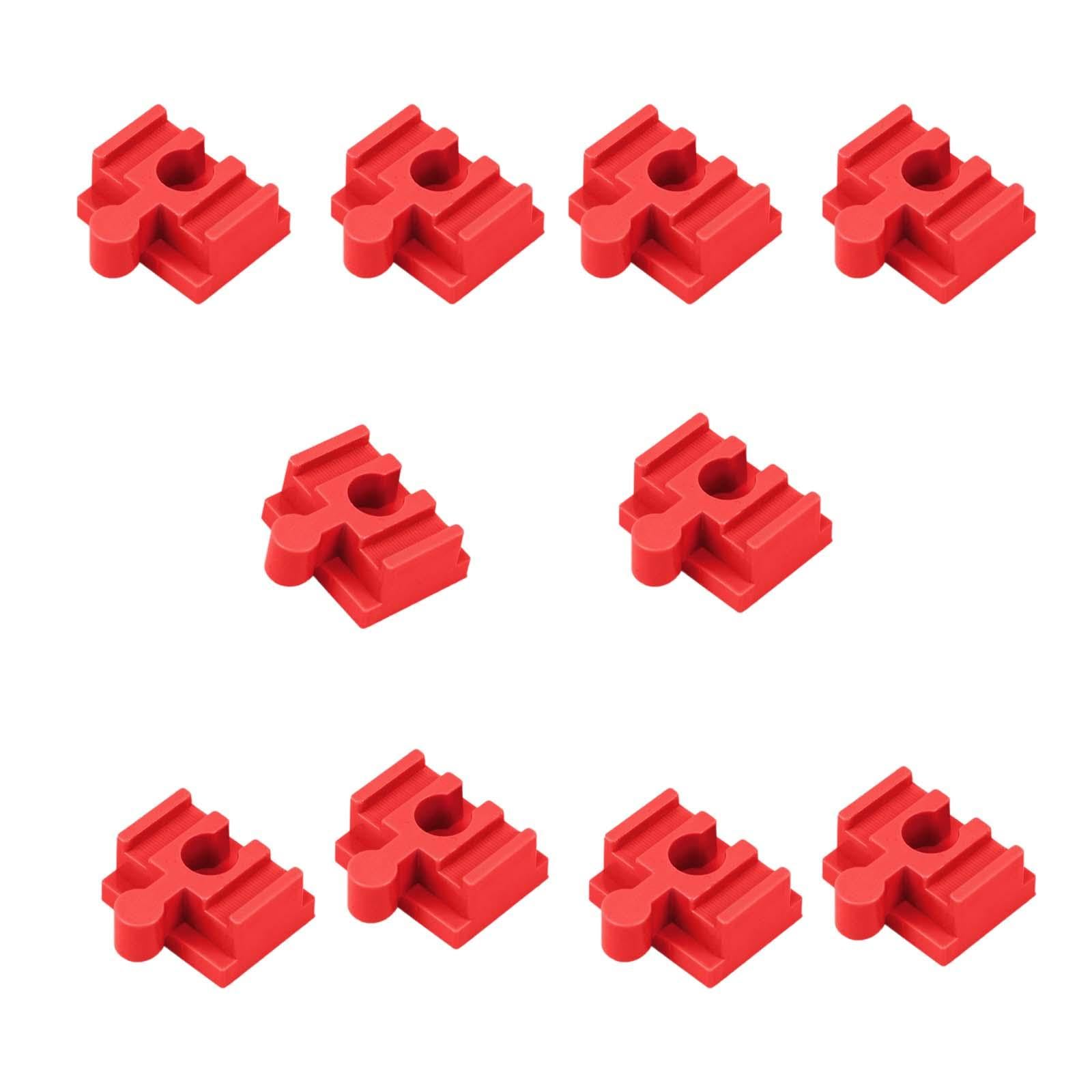 BNF® 10Pcs Wood Train Track Adapter for Stem Kits Toy Building Set Building Games Red|Toys & Hobbies|Toys & Hobbies|Toys & Hobbies|10 Track Connector for Wooden Train Track Set