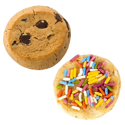 Miniatura 2 de Rule Breaker Galletas veganas y sin gluten | Blondie de chispas de chocolate y pastel de cumpleaños | A base de plantas, lácteos, nueces, soja, sin