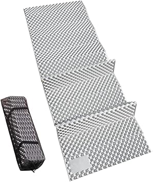 REDCAMP Camping Roll Mat 18mm Thick,Closed Cell Foam Camping Sleeping Mat,Wide Lightweight Folding Camping Pad for Hiking Backpacking