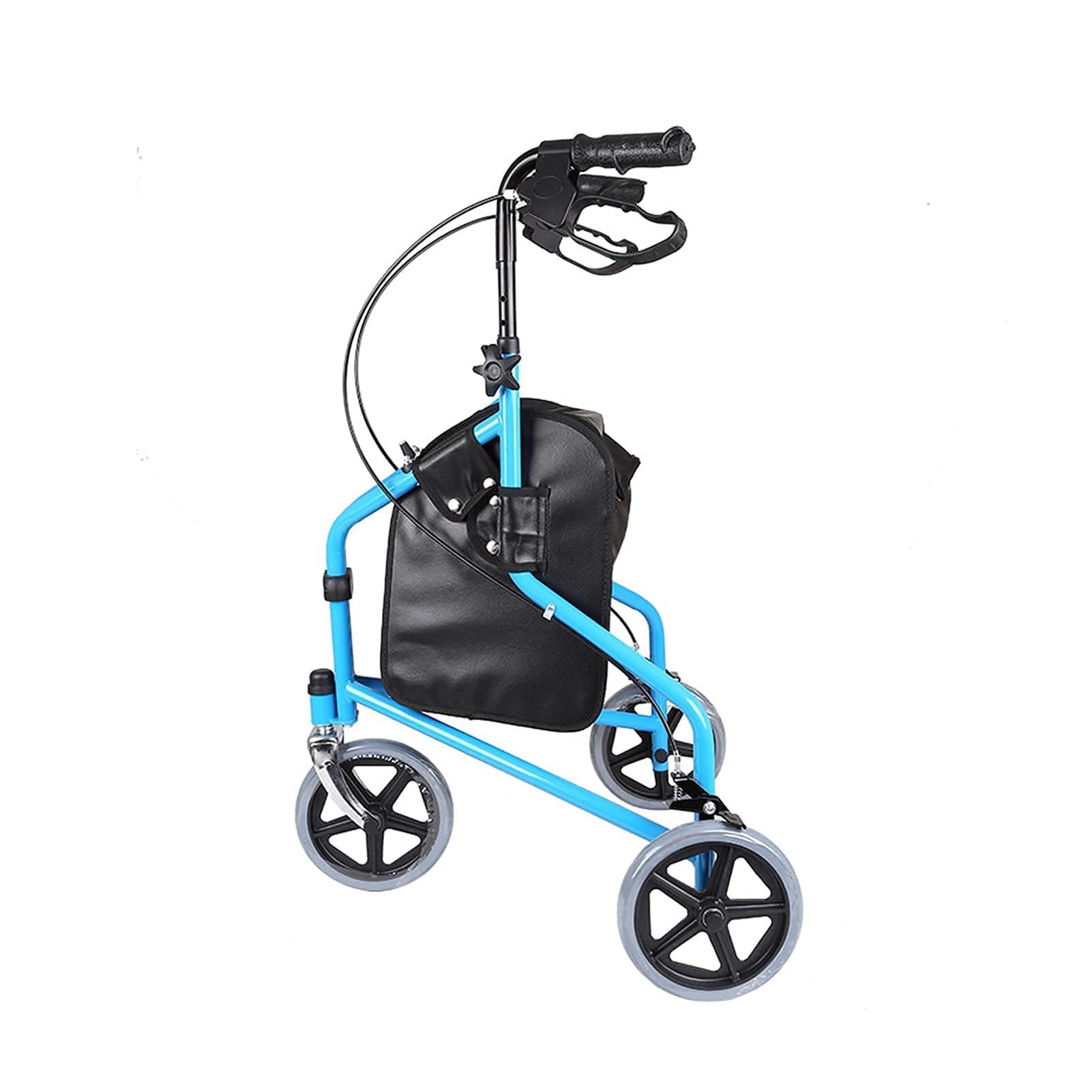 Buy RRFZ Walkers for seniors Folding Rollator Walker with Seat & Bag