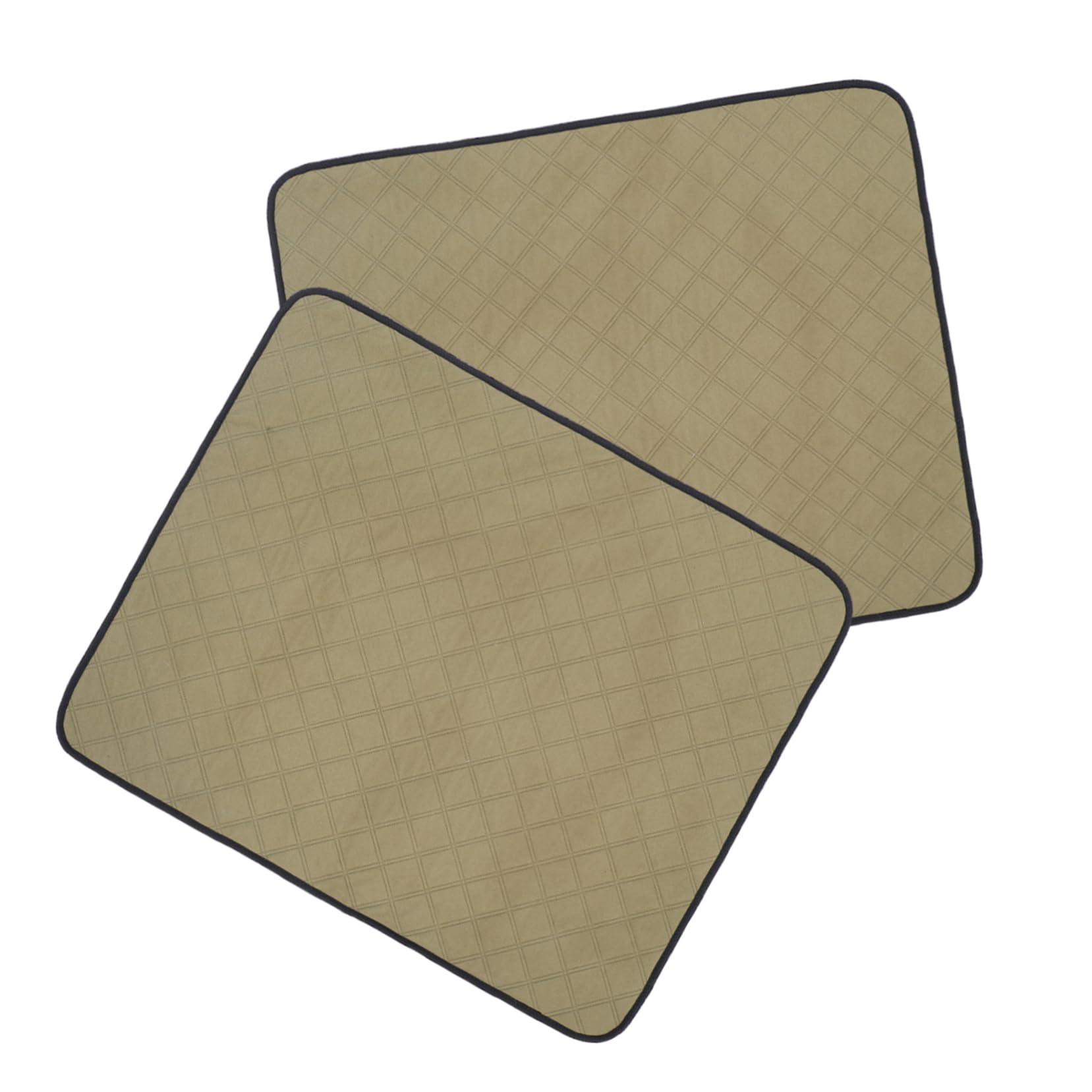 BESTonZON 2 Tappetini Igienici Lavabili per Riutilizzabili Impermeabili e Antiscivolo per Addestramento e Protezione Design