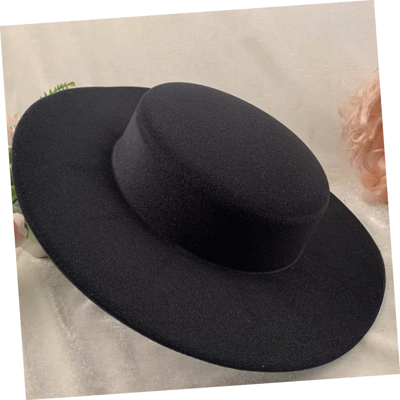 Veemoon Sombreros De Copa Para Mujer Pequeños Accesorios Cabello De Cosplay Para Fiestas De Disfraz