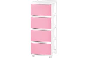 4 Drawer Plastic Storage Organizer