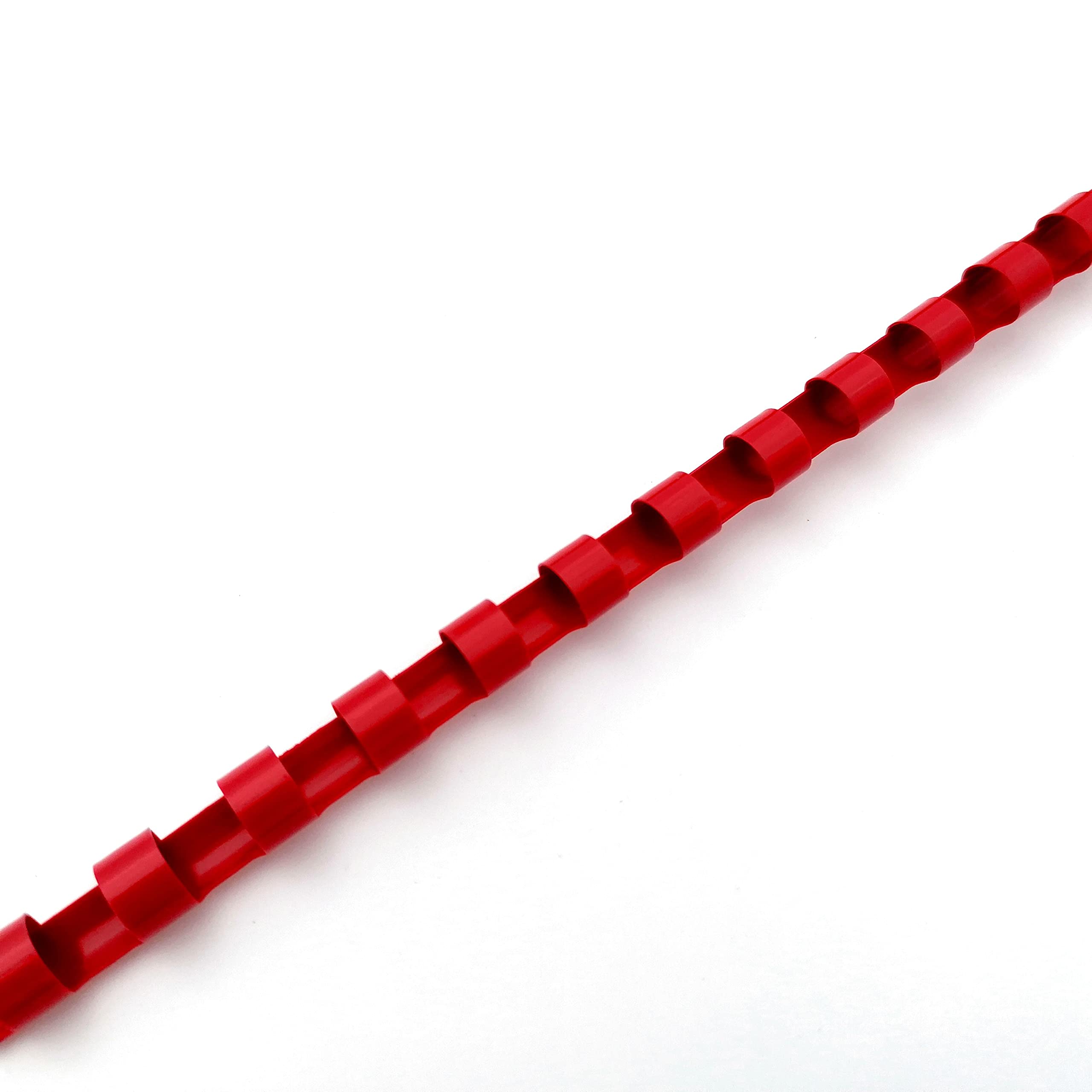 Alevar Dorsi Plastica A Spirale - 100 Pezzi Nero, Ø8mm, Per Rilegatura Fino A 40 Fogli - Foto 7