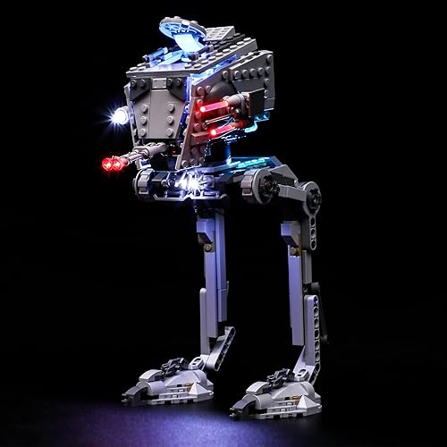 BRIKSMAX Kit de iluminación LED para Star Wars Hoth at-ST  Compatible con Lego 75322 modelo de bloques de construcción, no incluye el juego de Lego