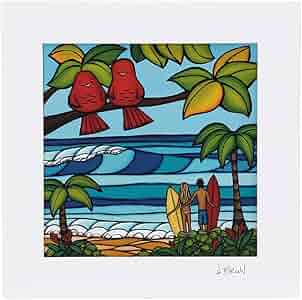 Amazon.co.jp: [ヘザーブラウン] HEATHER BROWN アートプリント ISLAND