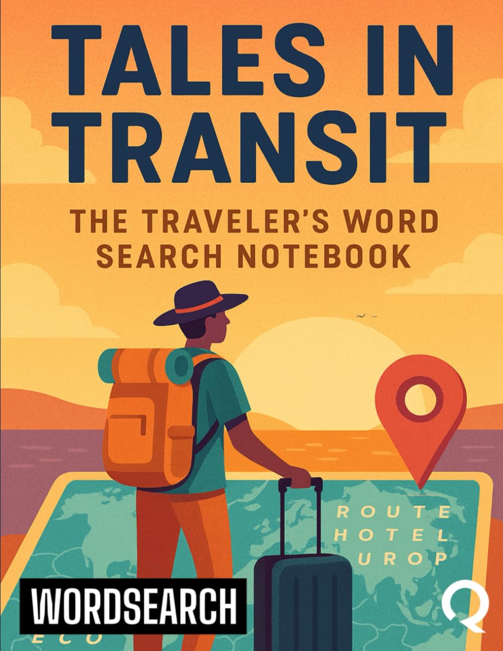 Tales in Transit: The Traveler's Word Search Notebook