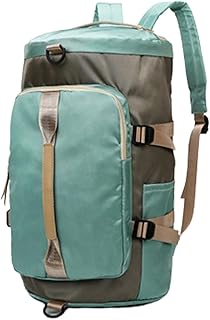 شنطة رياضية من دولينج شنط كبيرة مقاومة للماء مع جيب للاحذية ظهر للسفر مساحة تخزين وحجرة للاكروبات الرطبة أخضر