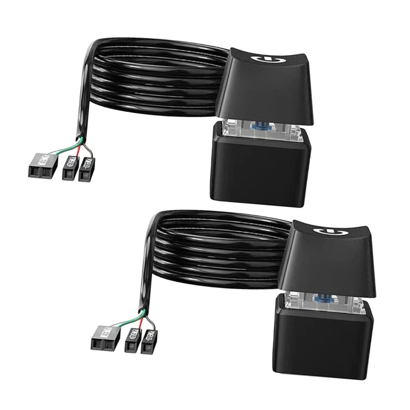 Cable botón encendido PC extensor para torres bajo mesa y accesorios ordenador 8
