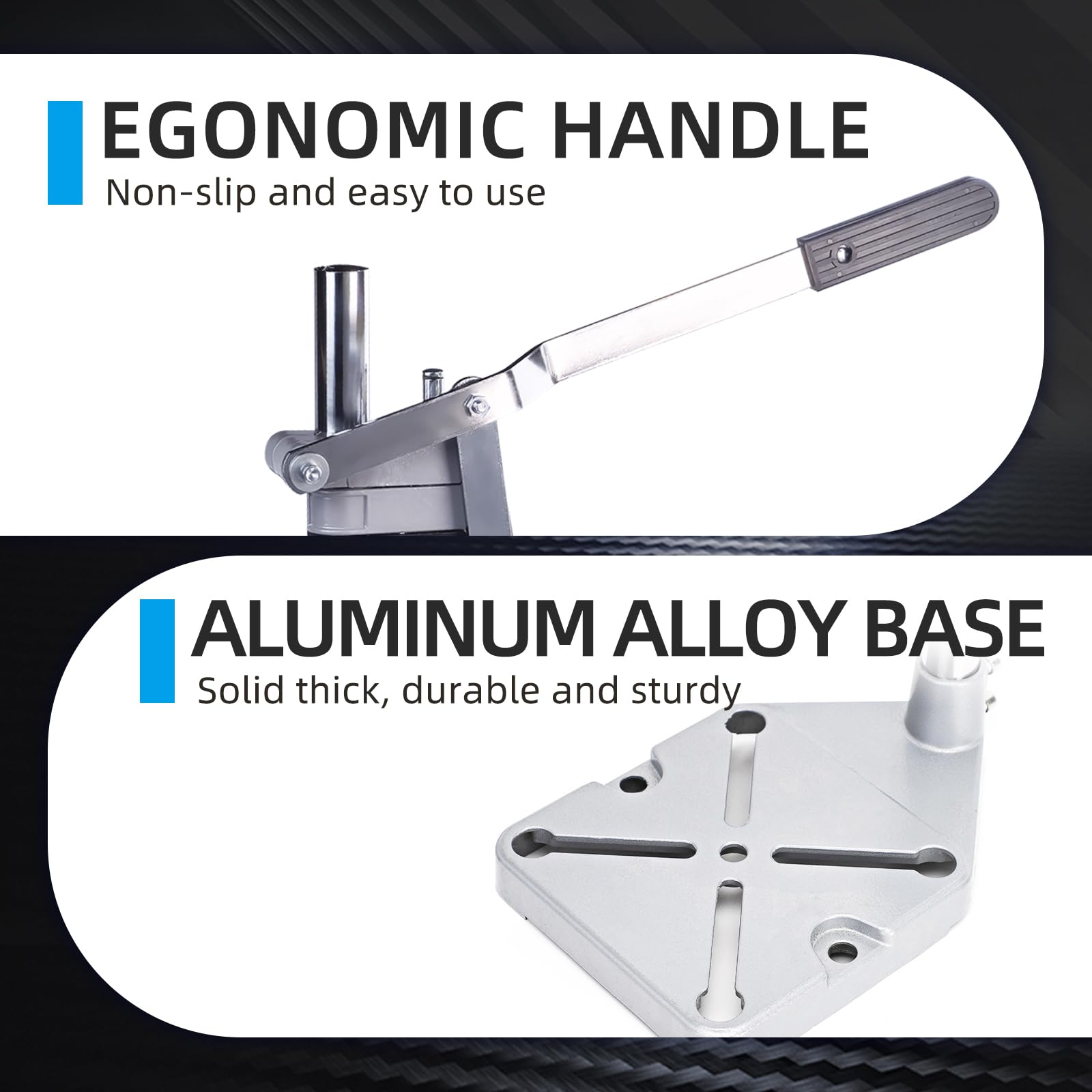 Soporte para taladro de banco, soporte vertical ajustable con abrazadera de anillo de goma antideslizante, base de taladro de pilar de banco de trabajo, soporte de taladro de mano para taladro