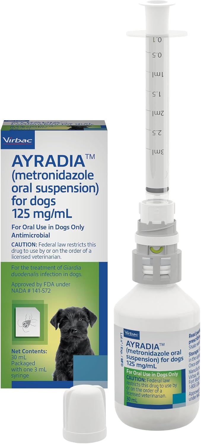 AYRADIA® (metronidazole Oral Suspension) for Dogs- 30 mL