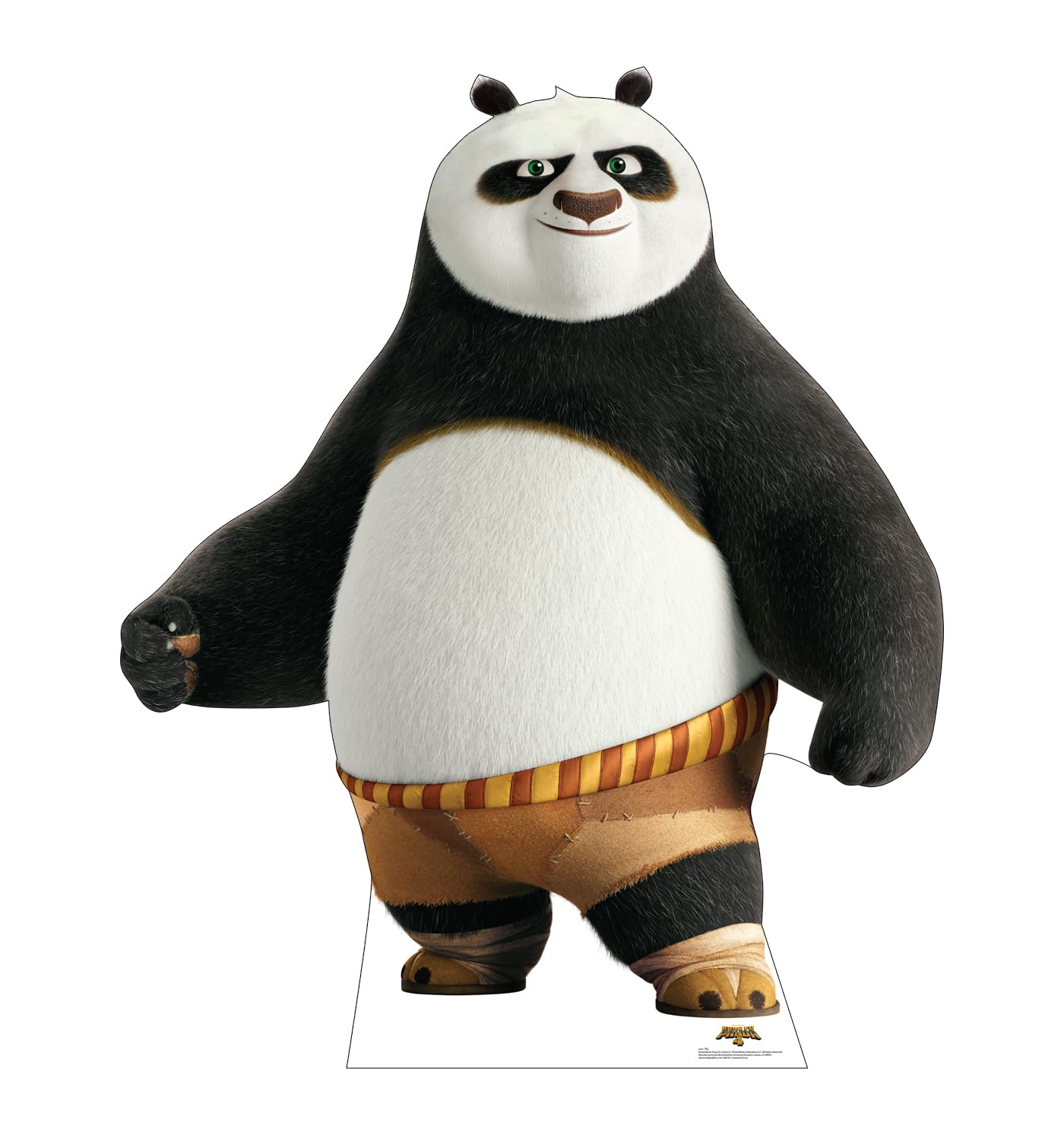 Cardboard People Po Pappaufsteller - Kung Fu Panda 4