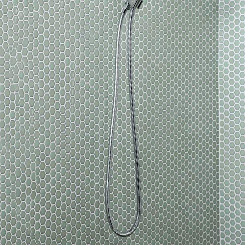 image for Showertopia Shower Hose 59 Inches Chrome Shower Head Hose or Faucet Ex