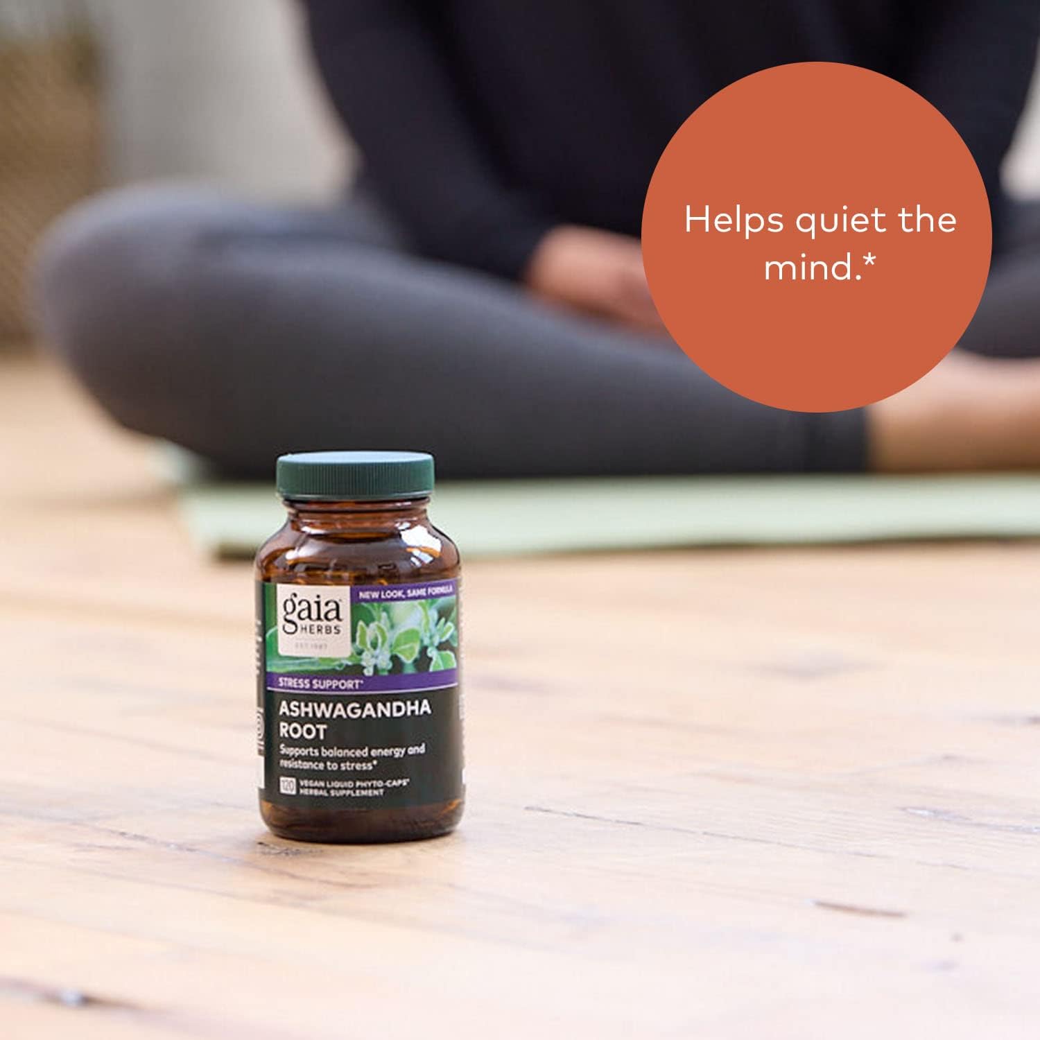 Gaia Herbs Ashwagandha Root - Made with Organic Ashwagandha Root to Help Support a Healthy Response to Stress, The Immune System, and Restful Sleep - 120 Vegan Liquid Phyto-Capsules (60-Day Supply) : Health & Household