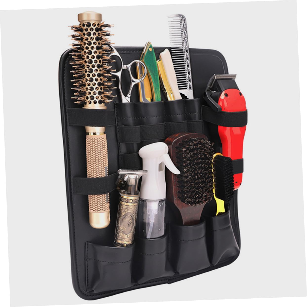 VICASKY Sac à Ciseaux de Coiffure Étui pour Outils de Coupe Sac de Rangement pour Ciseaux et Accessoires de Coiffure