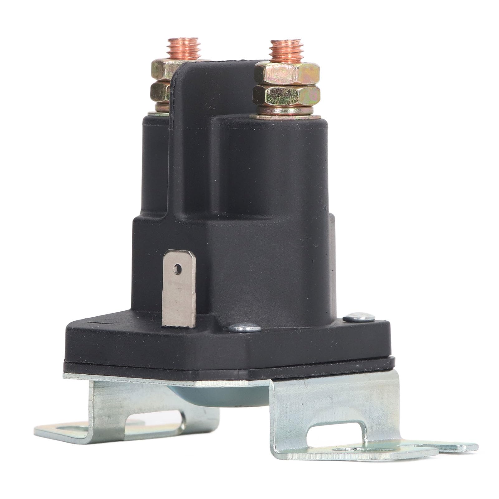 Starter Solenoid 691656, 12V Starter Relay Solenoid Switch with 2 Hole Bottom Bracket and 3 Terminal Posts, for Troy Bilt Generator Engines 555375GS 790951