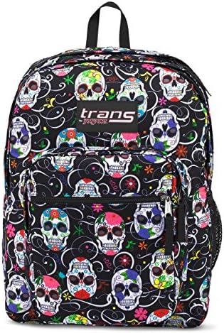 Trans by Jansport 17 SuperMax Backpack - Sugar Skulls