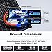 Zeee 3S Lipo Battery 5200mAh 11.1V 80C with EC3 Plug Hard Case Battery for RC Car Boat Truck Helicopter Airplane Racing Models(2 Pack)