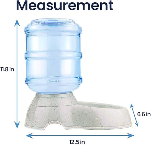 Vista 13 de Zento Deals Alimentador automático autodispensable para mascotas, recipiente de almacenamiento para reponer alimentos de alta calidad, gravedad