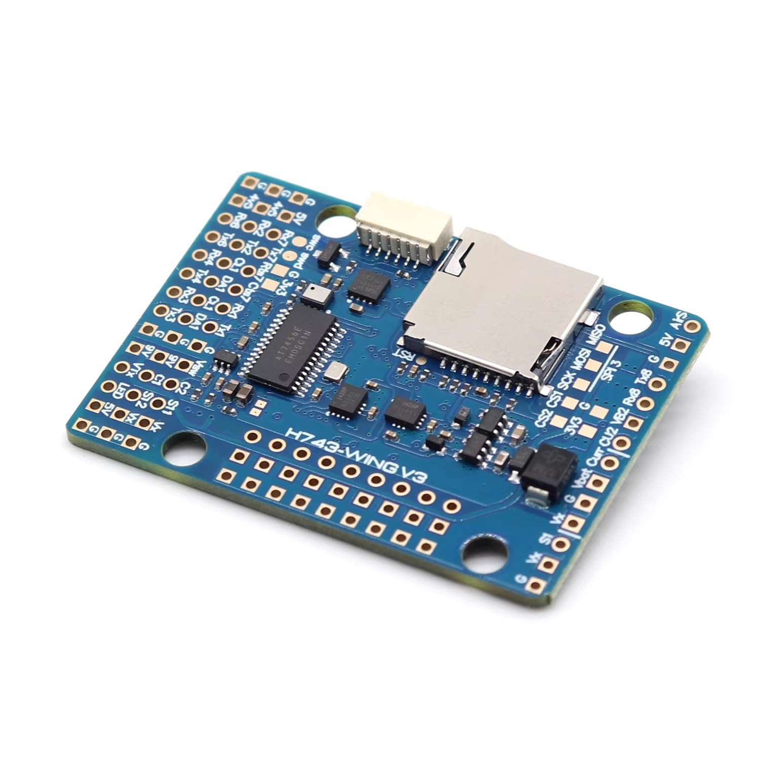 Flight Controller Kompatibel mit Matek H743-WING V3 - Dual Gyro, 2-8S Unterstützung, Dual Kamera Ready, USB Extender für Fixed-Wing RC Flugzeuge