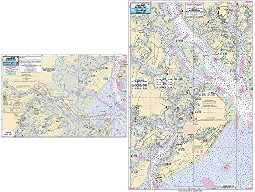 Captain Segull Inshore Port Royal, SC to Savanah, GA Fishing Nautical Chart
