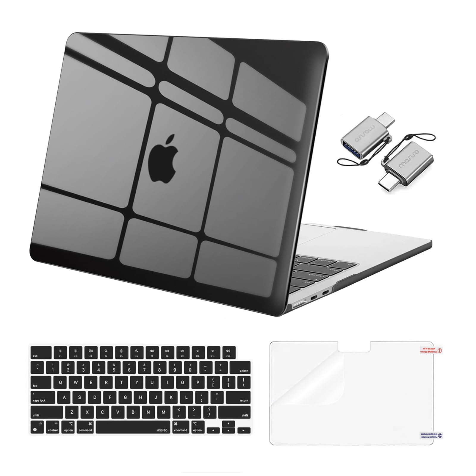 MOSISO Compatible with MacBook Air 13 inch Case M5 2026 M4 M3 M2 2025-2022