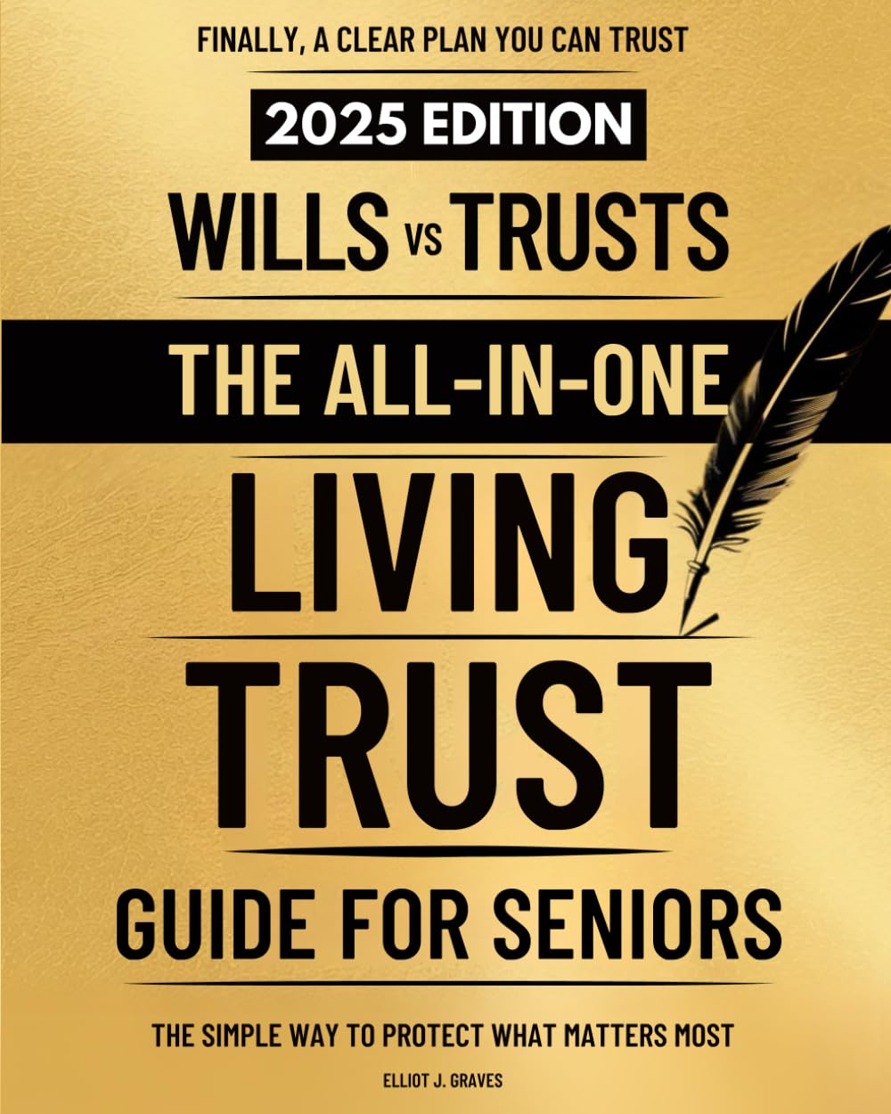 Wills vs Trusts – The All-in-One Living Trust Guide for Seniors: Avoid Probate, Prevent Family Conflict, and Protect Your Assets - With a Step-by-Step Plan, Without Expensive Lawyers or Confusion