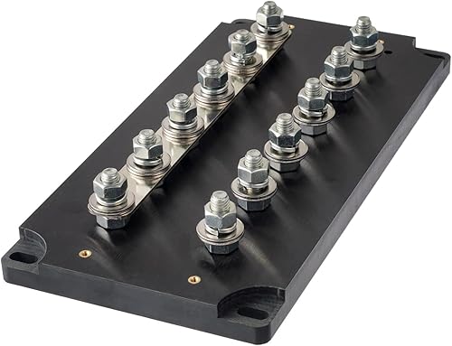 Miniatura 6 de BOJACK Soporte para fusibles Mega de 6 vías (paquete de 1 ANM-B6)