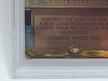 Force of will 意志の力　FOIL MPS Force of will 意志の力 FOIL MPS Foil】《意志の力/Force of Will