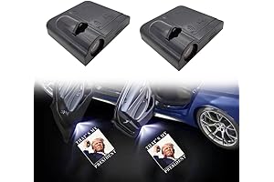 Trump 2024 Logo Car Door Lights: Illuminate Your Patriotism with Style