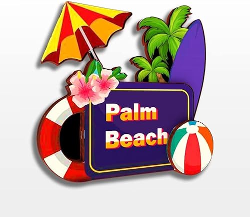 Vista 48 de Orlando Florida USA American Nevera Magnet Colección Madera 3D Madera Hecho a Mano Viajes Ciudad Recuerdos Refrigerador Imán Decoración del Hogar