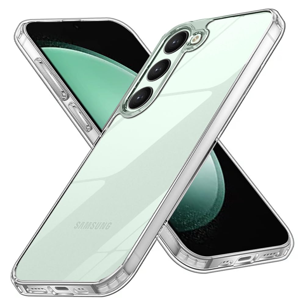 Winble Polycarbonate Ultra Hybrid Crystal Clear Back Cover Case For Samsung Galaxy S23 Fe 5G|Shockproof Camera & Drop Protection|Hard Clear Back|Bumper Back Cover Case For Samsung Galaxy S23 Fe 5G (B0CMHF35H3) Amazon Price History, Amazon Price Tracker