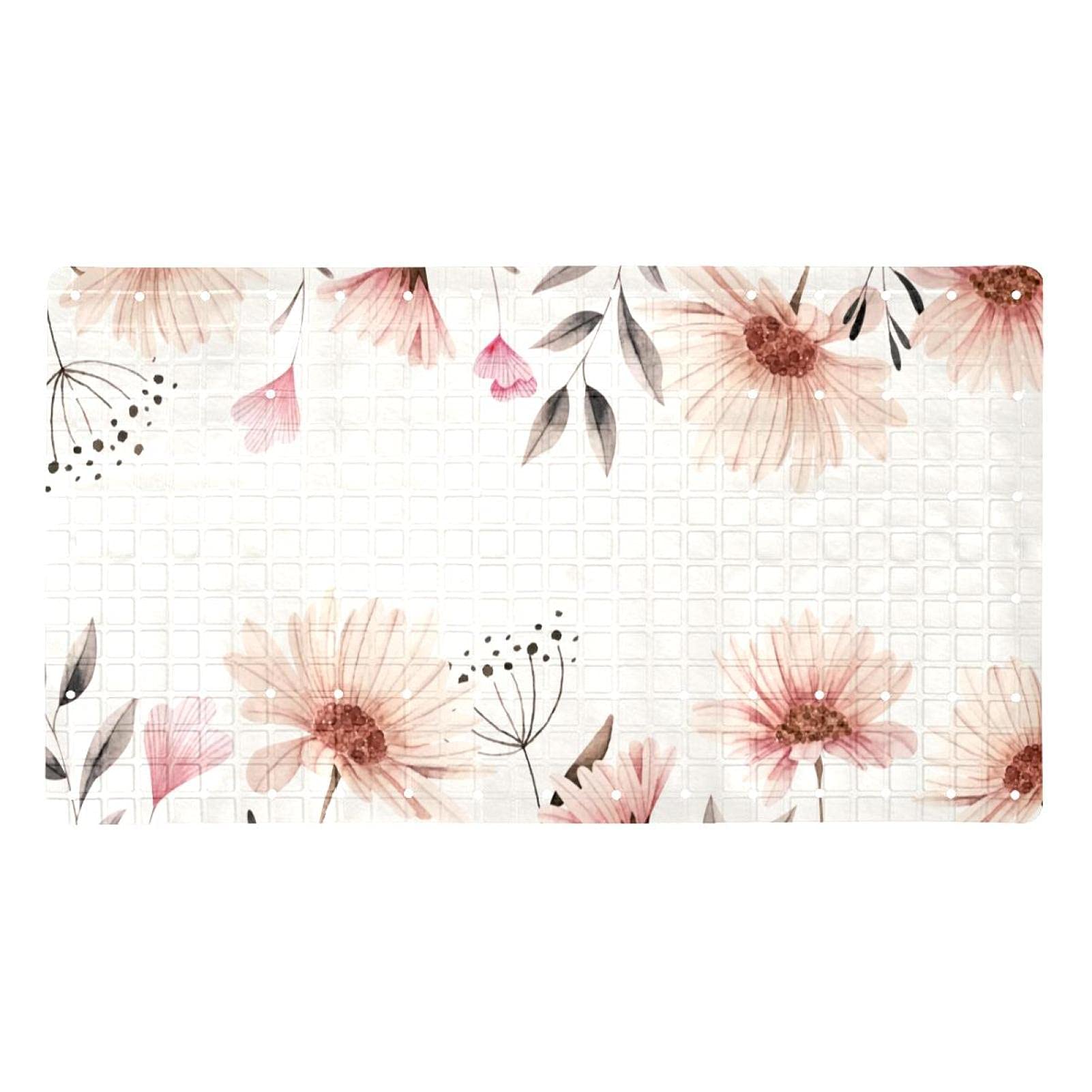 Tapis de bain antidérapant vintage pour la sécurité de bébé lors de la douche