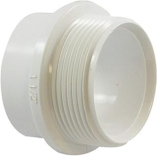Canplas 192801 PVC DWV FTG Trap Adapter, 1-1/2 Pulgada, Blanco