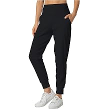 Rrosseyz Womens Joggers with Pockets Lightweight Soft Workout Athletic Pants for Camping Yoga Running