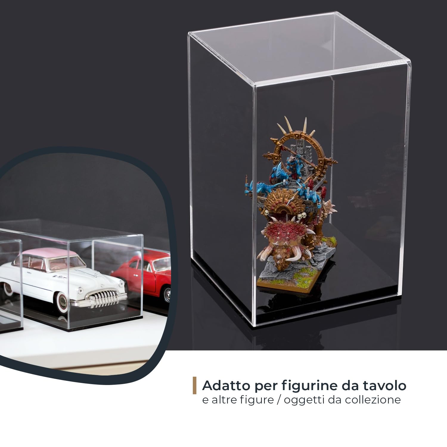 Joody - Vetrina Per Collezione Vetrina Acrilica Per Statuette Auto In