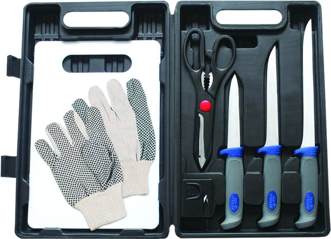 Sea Striker SSFK Fillet Kit 8Pc w/Carrying Case : Sports & Outdoors