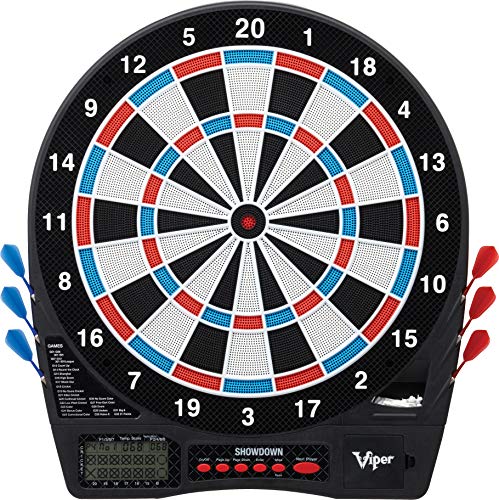 Viper Showdown Electronic Dartboard, Regulation Size For Tournament Play, Ultra Thin Spider Increases