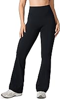 Hugcurve No Front Seam High Waisted Flare Leggings Women Buttery Soft Bootcut Yoga Pants 29.5-33.5 Inseam