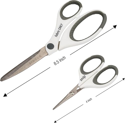 Miniatura 4 de SINGER 07175 - Tijeras de costura y detalle con agarre cómodo