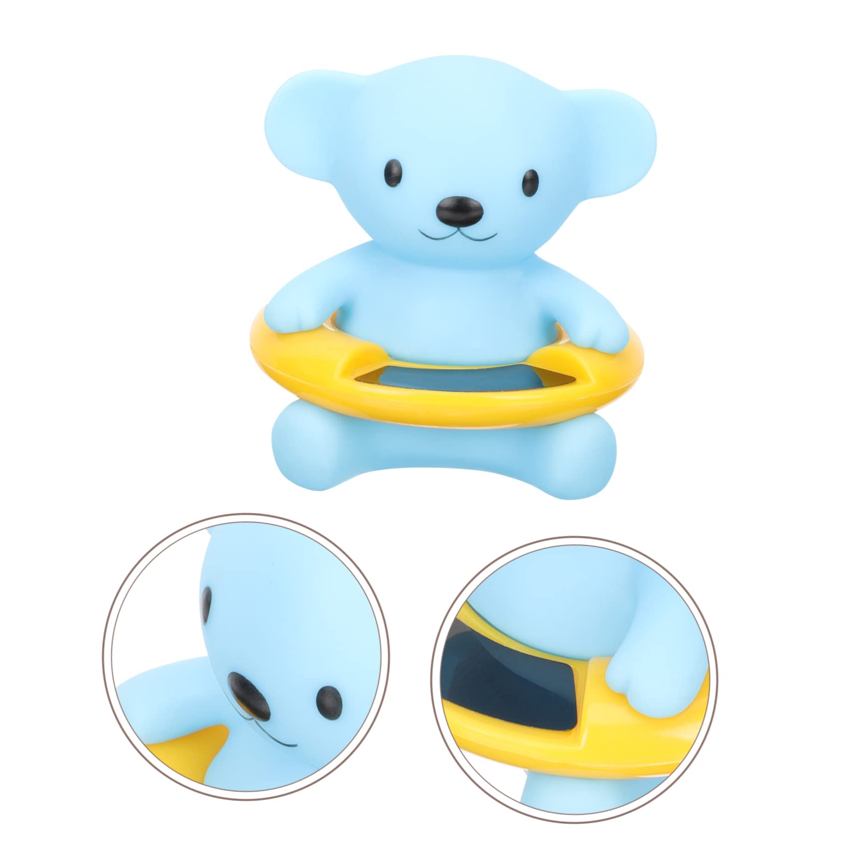 Mipcase 3pezzi Termometro Per Bagnetto e Piscina Monitoraggio Per Ragazza e Ragazza Design Galleggiante Display Lcd Misurazione Precisa Della Temperatura Per La