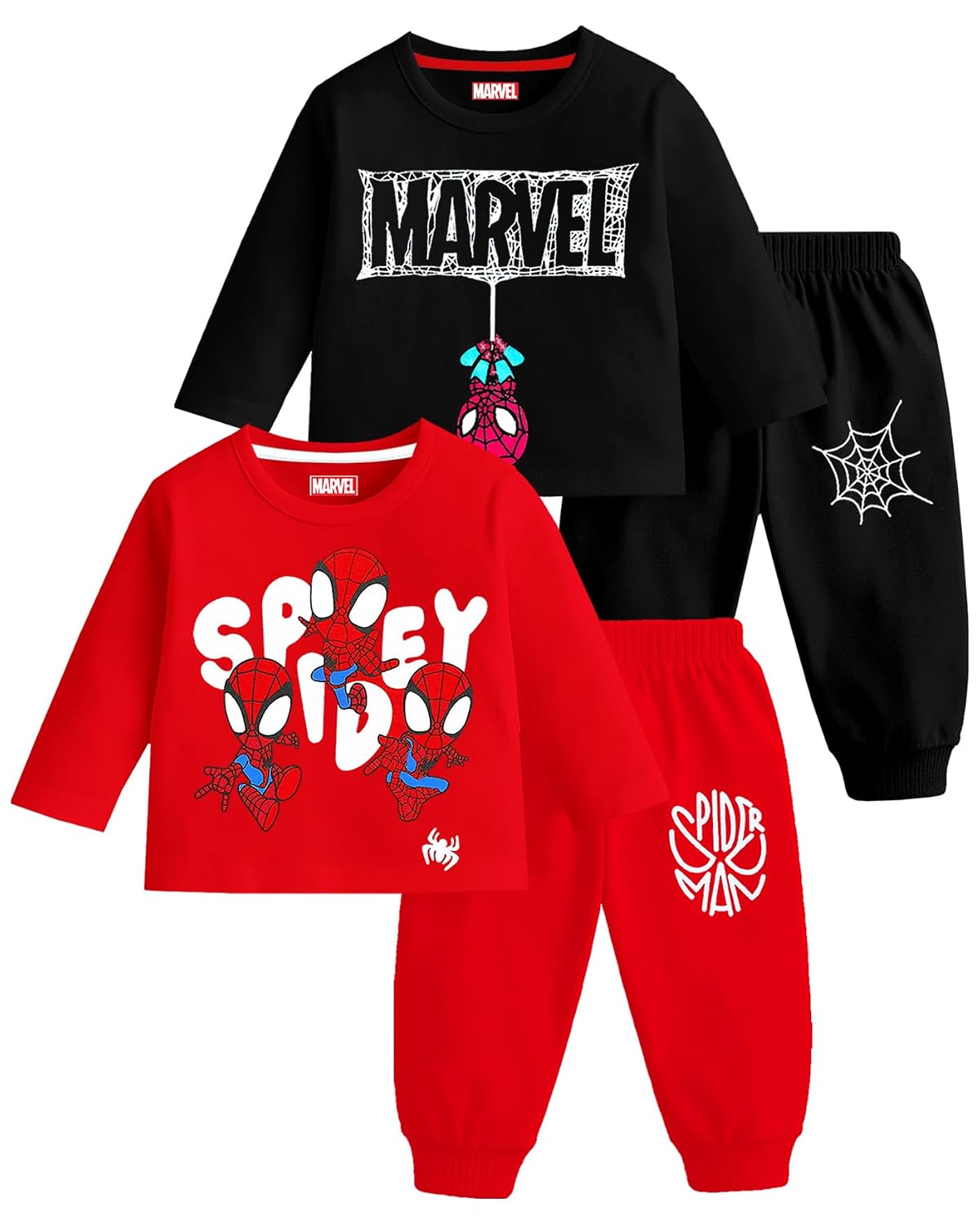 Kuchipoo © Marvel Boys Regular Fit Cotton T-Shirts and Pyjamas Set - Review, Price and Buying Guide