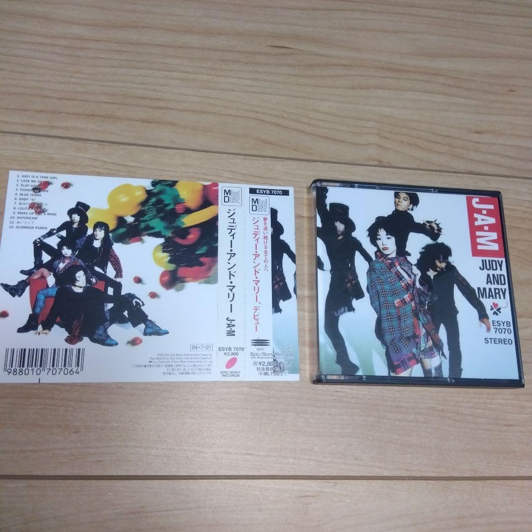 JUDY AND MARY J.A.M. MDミニディスク　ジュディマリYUKI JUDY AND MARY J.A.M. MDミニディスク ジュディマリYUKI JUDY AND MARY