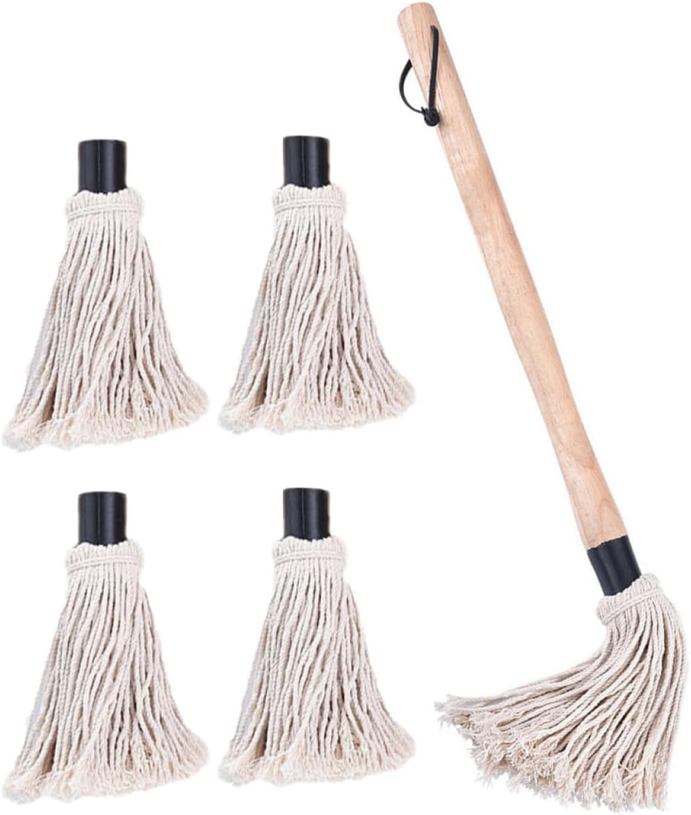 MAGICLULU Cotton Yarn Kitchen Bbq Brush Replacement Cooking Oil Brush Random Hook for Baking Supplies