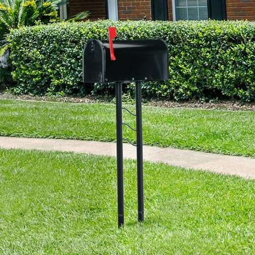 Architectural Mailboxes MC11KITBAM Mailbox To Go Galvanized Steel Mailbox And Post Kit thumb #5