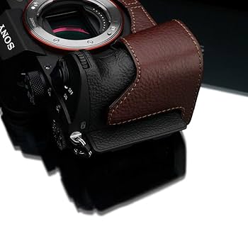 SONY - GARIZ▫️ゲリズ▫️α7RIII・α9用▫️ボディケース▫️α7R3 α9/α7RIII/α7IIIに対応したGARIZの本革ハーフケース（ブラック