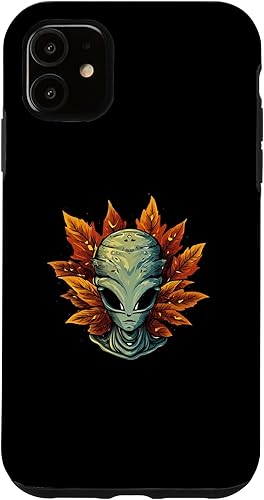 Vista 7 de iPhone 12/12 Pro Alien Autumn - Alien in Autumn Case